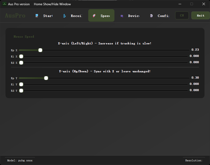 Recoil Config